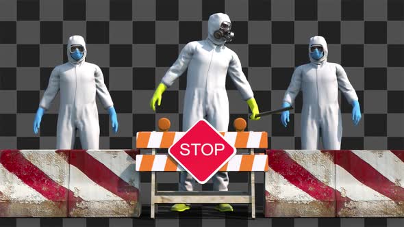 Coronavirus Roadblock alt