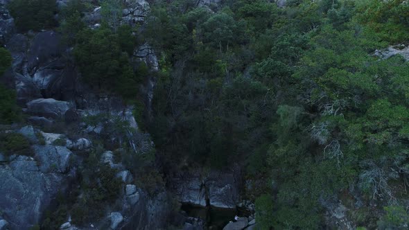 Portuguese Cascades, Natural Pools on Steep Rocks, Arado Waterfall alt