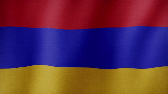 The national flag of Armenia