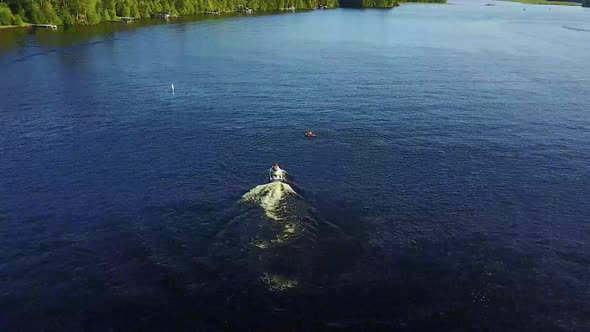 Drone Shooting in Brompton Lake Canada alt