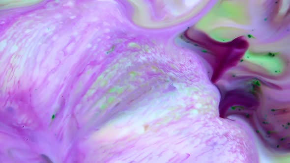 Colorful Liquid Ink Colors Blending Burst Swirl Fluid 38