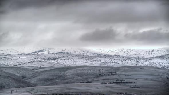 8K First Snow on Standard Hills in Winter alt
