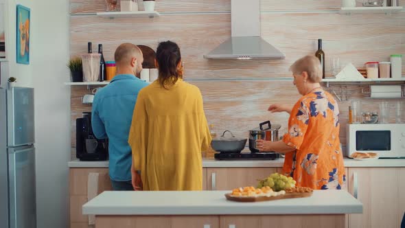 Putting the Groceries in the Fridge alt