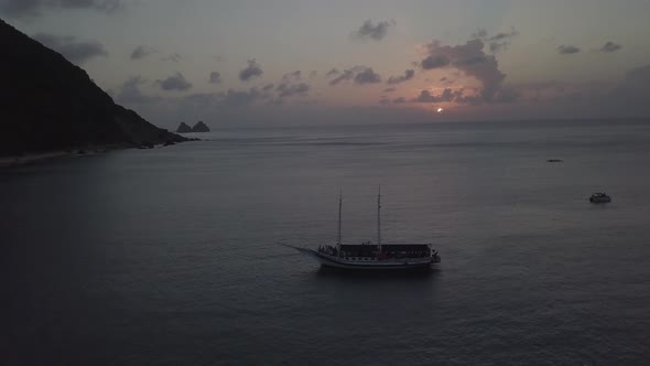 Sunset Boat Time-lapse
