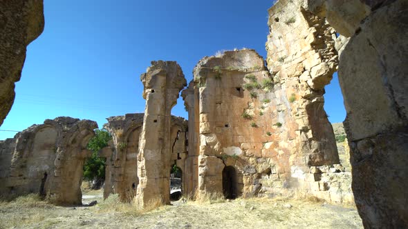 Ruined Armenian Church In Anatolia