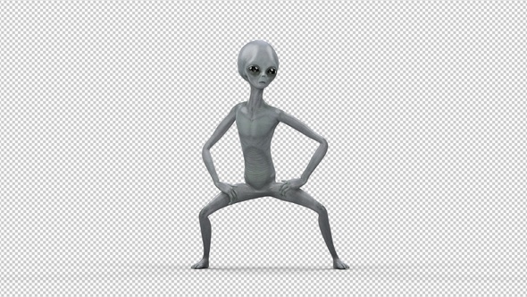 Alien Dancing Twerk