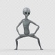 Alien Dancing Twerk - VideoHive Item for Sale