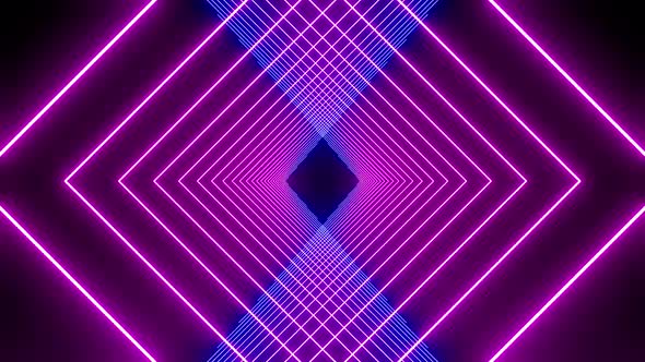 Blue and purple neon background