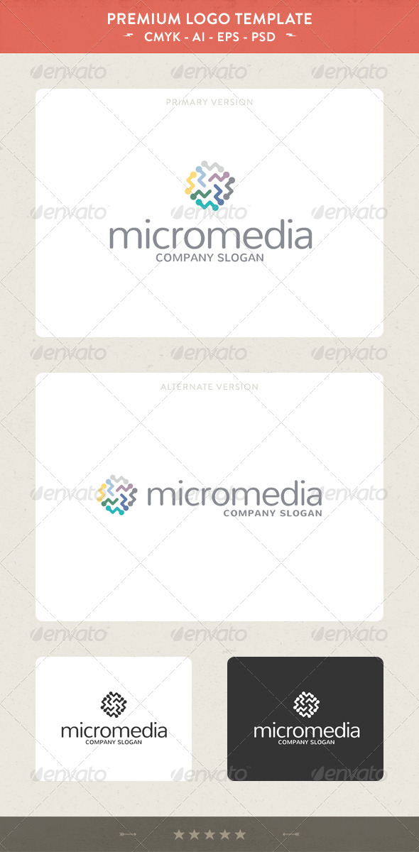 Micromedia - Abstract Logo Templates