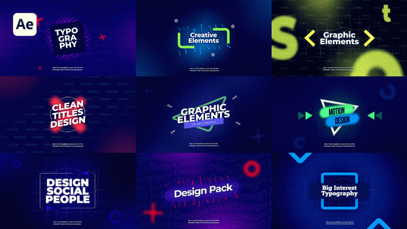 Big Titles Titles template preview