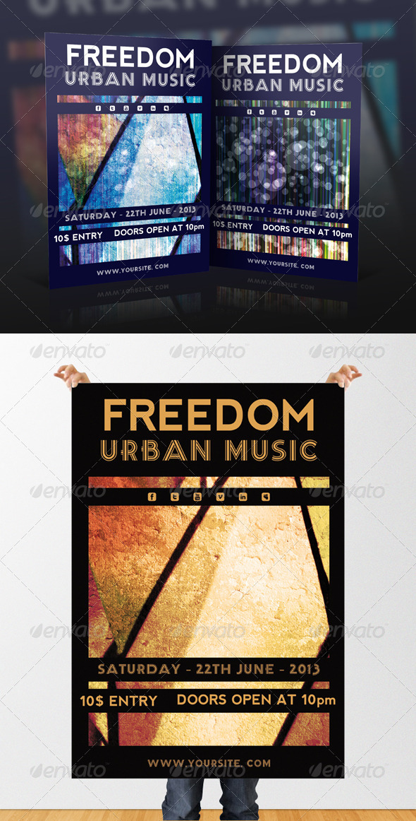 Freedom Freestyle Event Flyer - Miscellaneous Events