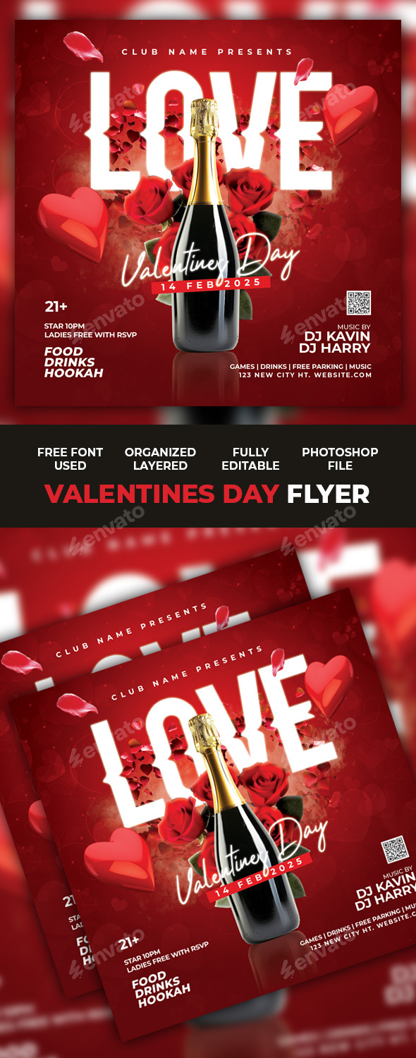 Valentines Day Flyer