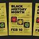 Black History Month Event Flyer 