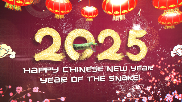 Chinese New Year Celebration 2025 | After Effects Openers template preview