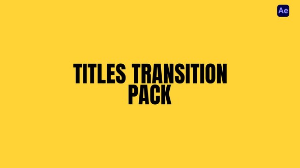 Titles Transition Titles template preview