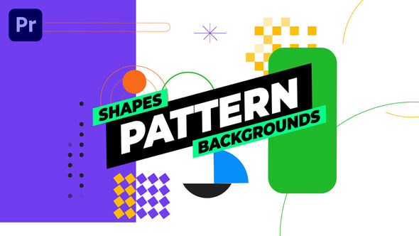 Shapes Pattern Backgrounds, Premiere Pro Templates | VideoHive