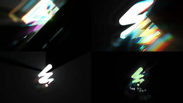 Glitch Logo Logo Stings template preview