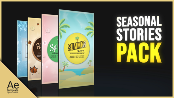 Year-Round Party Pack (Portrait Edition) Product Promo template preview