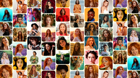 Mosaic Intro Openers template preview