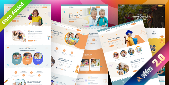 Kidsa - Kindergarten & School HTML5 Template