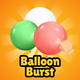 Balloon Burst - Hyper Casual game Construct 3 - HTML5 JS - Education Game 