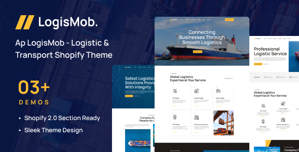 Leo LogisMob - Logistic & Transport Shopify Theme