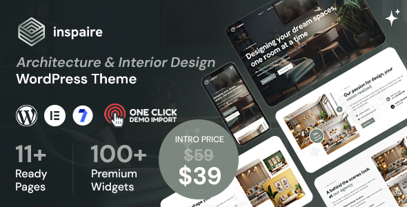 Inspaire - Interior Design WordPress Theme