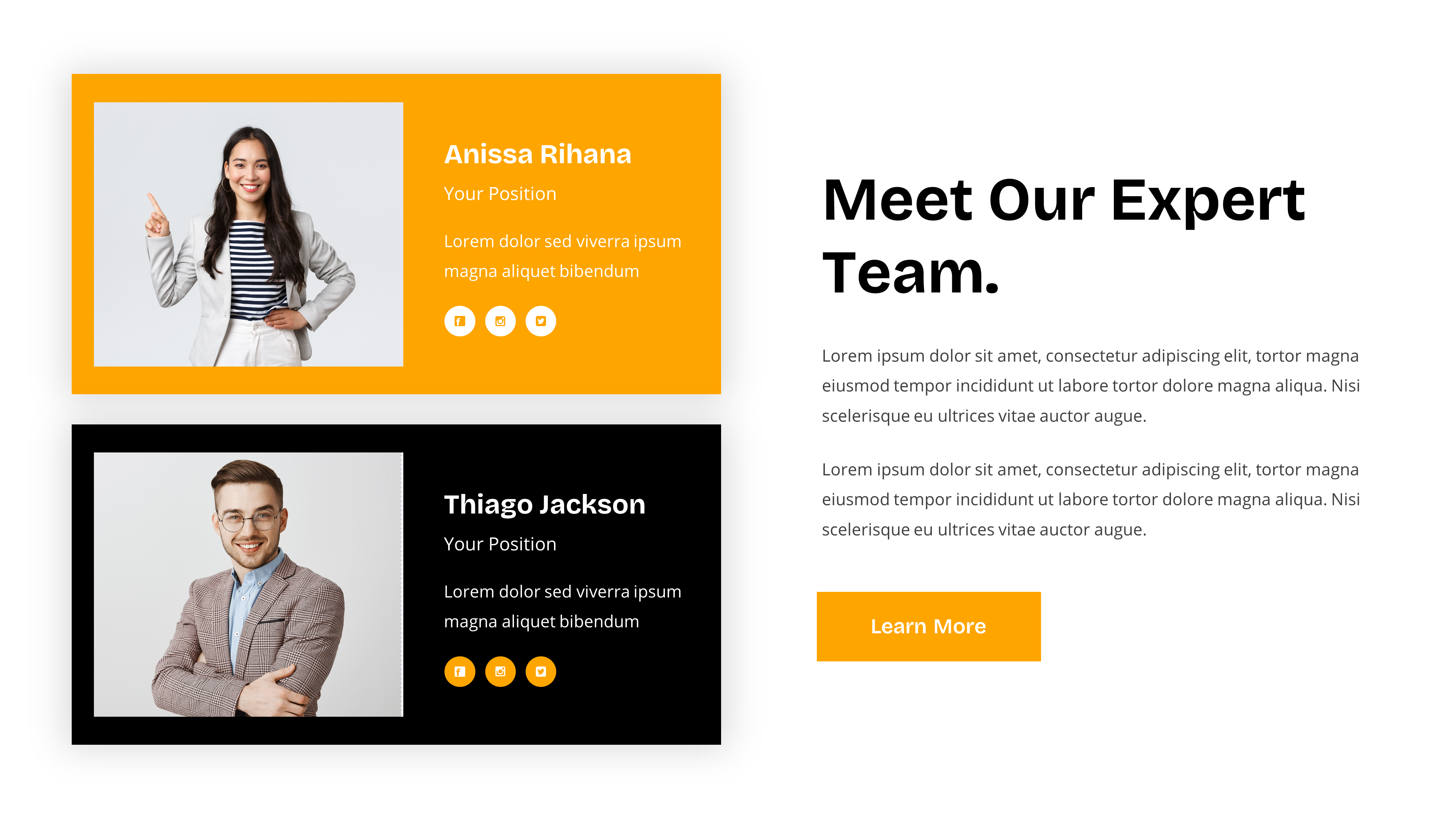 Lunox - Company Business PowerPoint Template, Presentation Templates