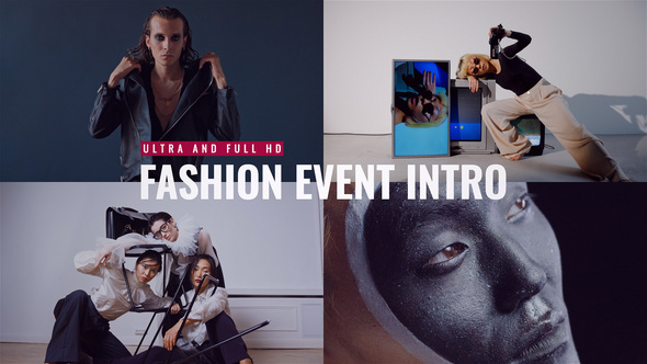 Fashion Event Intro Openers template preview