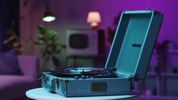 Vinyl Record Closeup alt