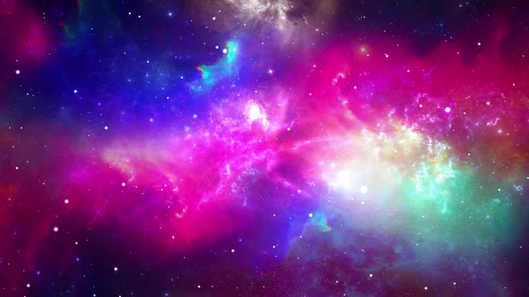 Origin of the universe, the big Bang, bright futuristic , Motion Graphics