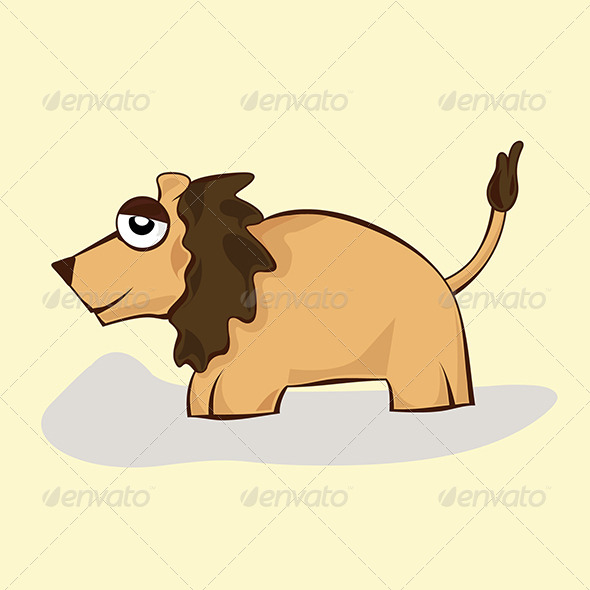 Comic Lion - Animals Characters