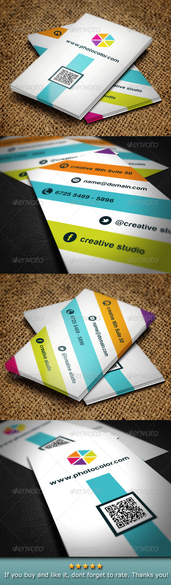 Creative Color Business Card - Creative Business Cards