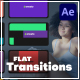 Flat Transitions - VideoHive Item for Sale