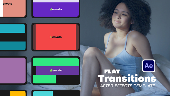 Flat Transitions Elements template preview