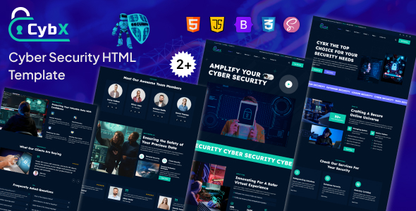 Cybx - Cyber Security HTML5 Template