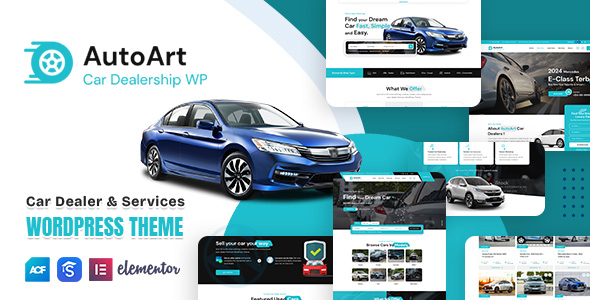 AutoArt - Car Dealer & Services WordPress Theme