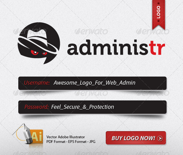 SECURE ADMIN LOGO - Humans Logo Templates