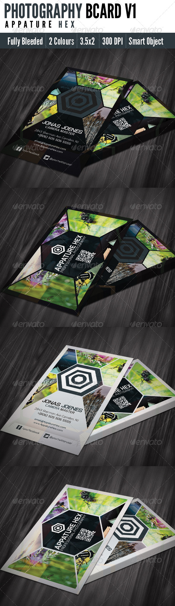 Photography Bcard V1 - Industry Specific Business Cards