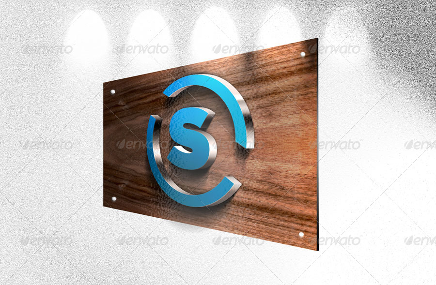 3d mockup logo HQ ultraqualities logos