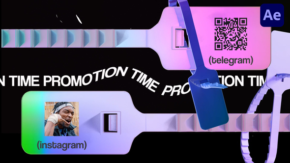 QR Code Tag Promo Openers template preview