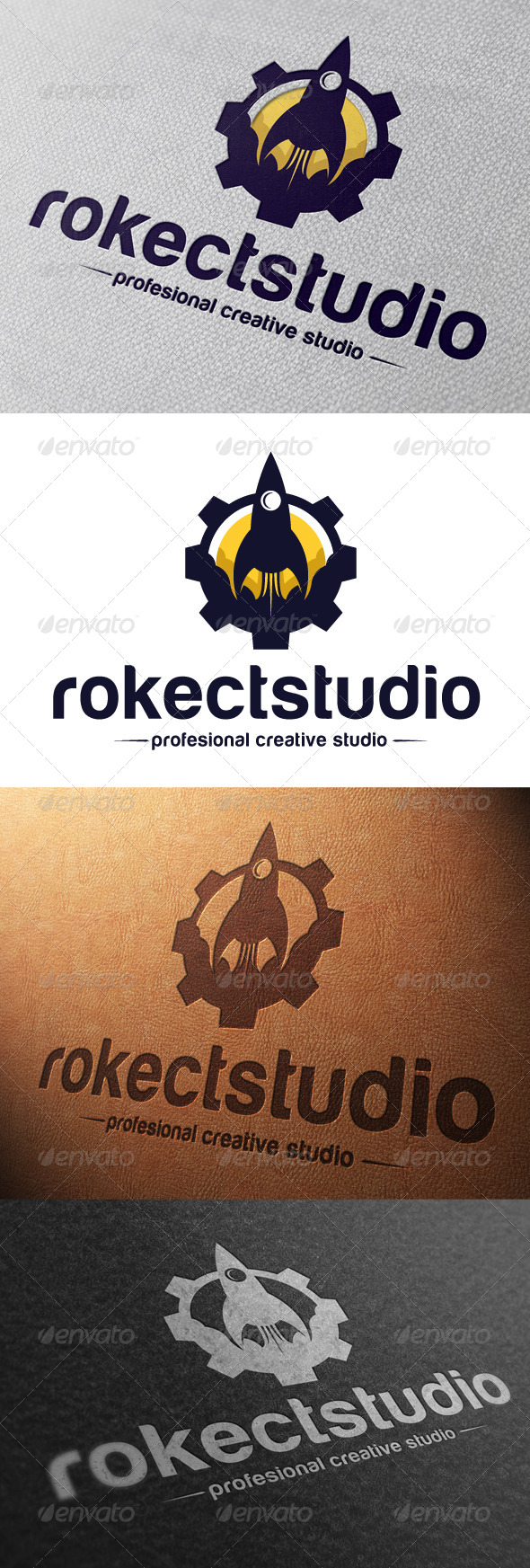 Rocket Studio Logo Template - Objects Logo Templates