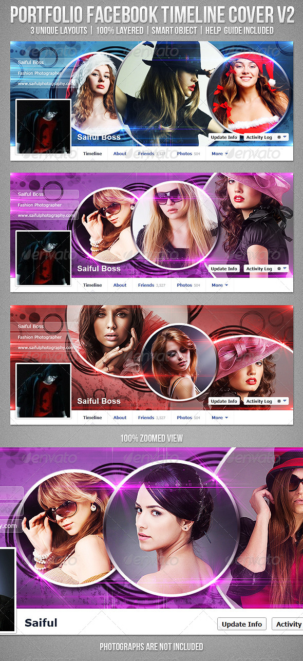 Portfolio FB Timeline Cover V2 - Facebook Timeline Covers Social Media