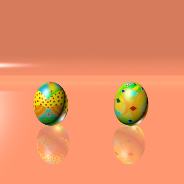 Easter Eggs Set - 3Docean 2421265