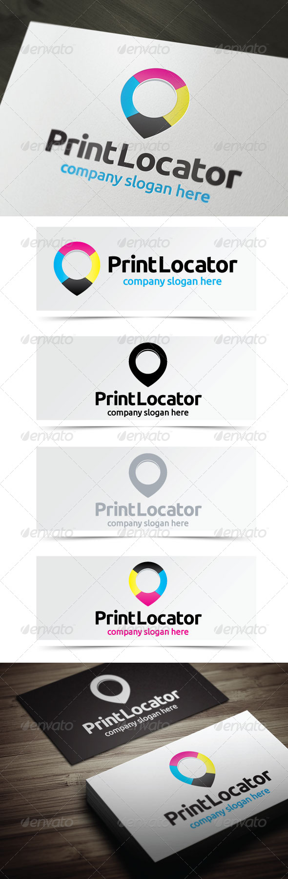 Print Locator - Symbols Logo Templates
