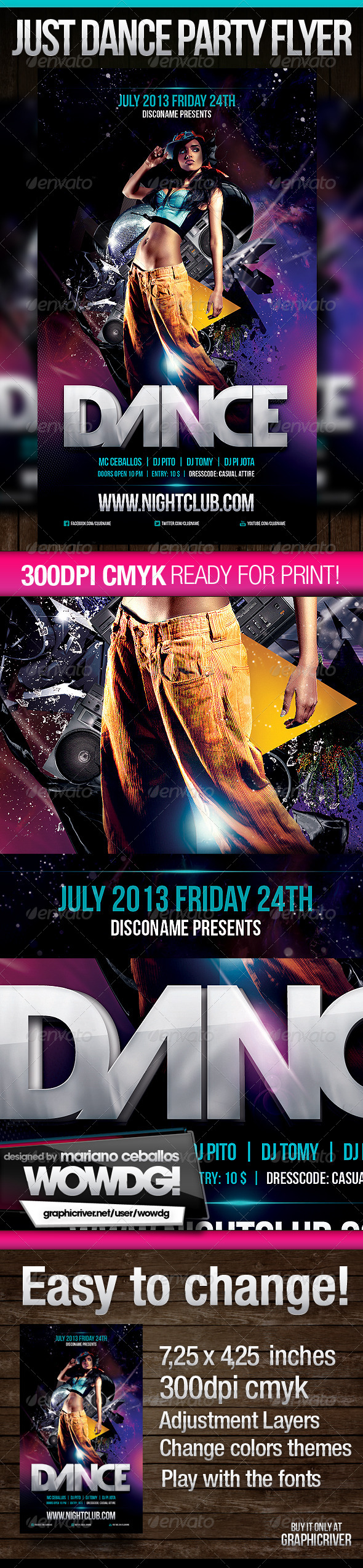 Just Dance - Clubs & Parties Events