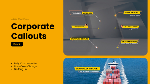 Callout Pack Titles template preview