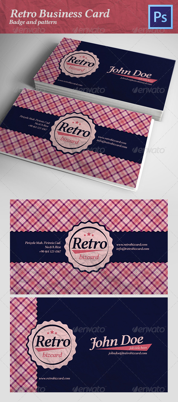Retro Business Card - Retro/Vintage Business Cards