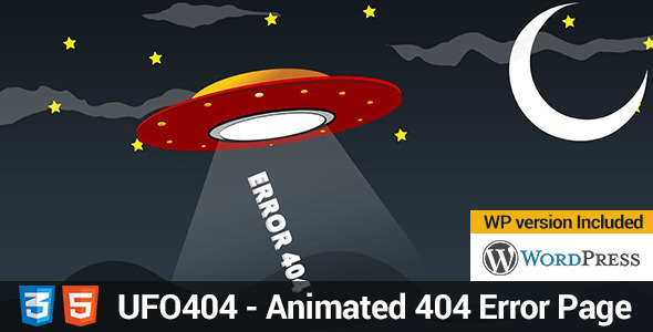 UFO 404 - ThemeForest 4705061