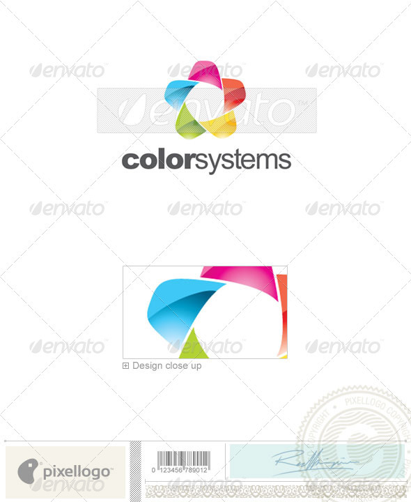 Print & Design Logo - 2317 - Vector Abstract